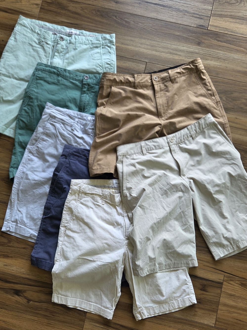 Goodfellow Men's Casual Cotton Blend Shorts Bundle